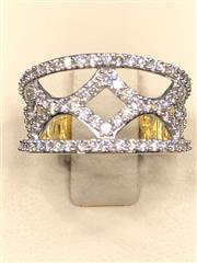 Gorgeous! Size 6 Right Hand Diamond Ring! 0.75 CTTW 14K Yellow Gold 4.4g